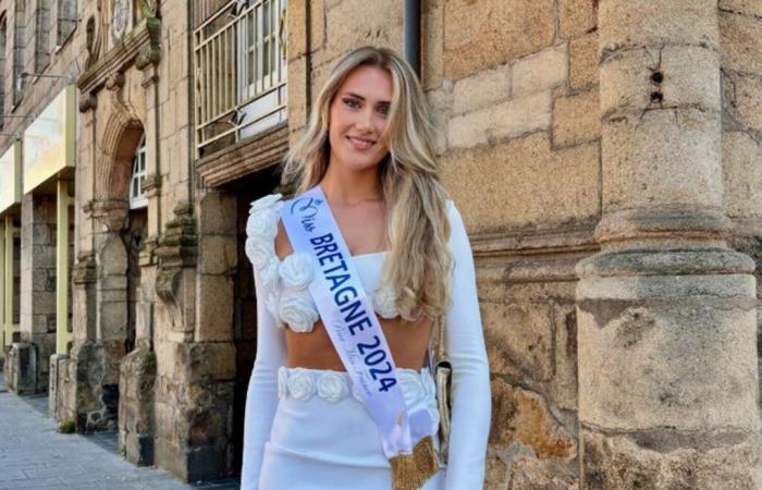 Marie Castel, Miss Brittany 2024, overcame her shyness as a young girl to become Miss