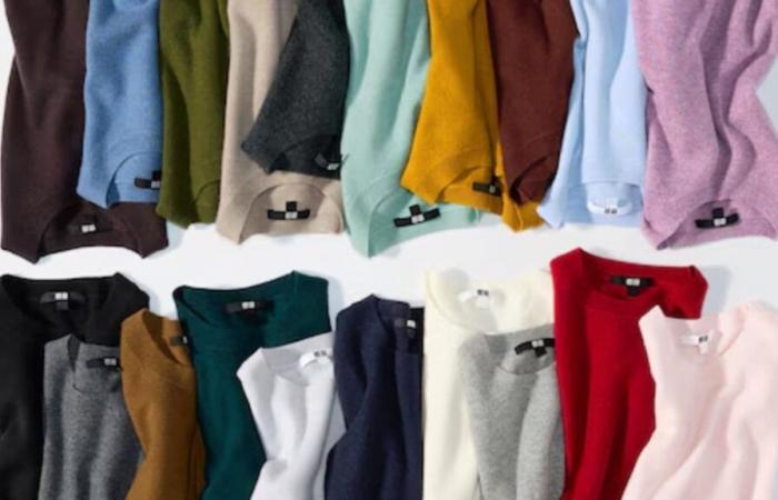 The cashmere sweater is a winter essential and it's at a very reasonable price at Uniqlo