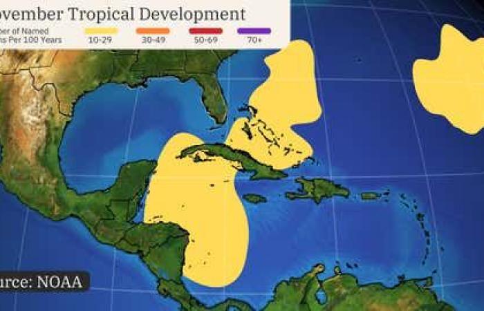 Tropical Storm Sara Is Likely To Form In The Caribbean