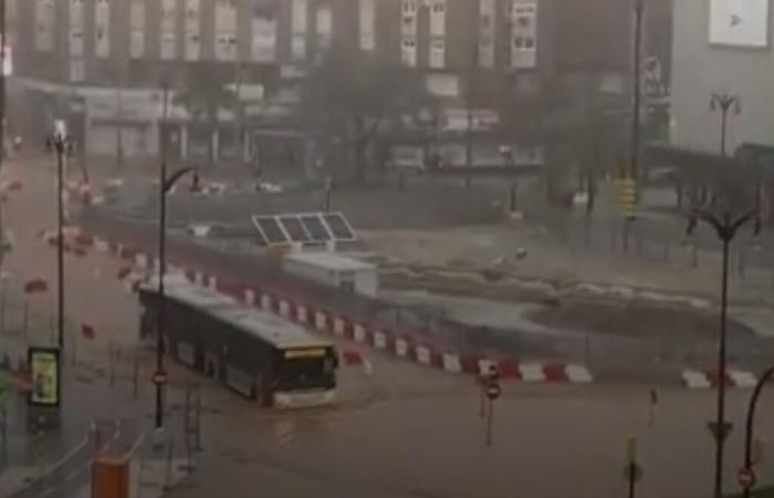 the terrible images of the floods in Spain! More than 3,000 people evacuated!