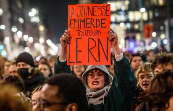 “Bardella, go home!” »: the arrival of the president of the National Rally in hectic Brussels