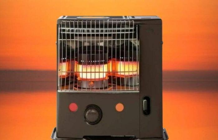 To face the winter cold, opt for this Webber kerosene stove for less than 180 euros