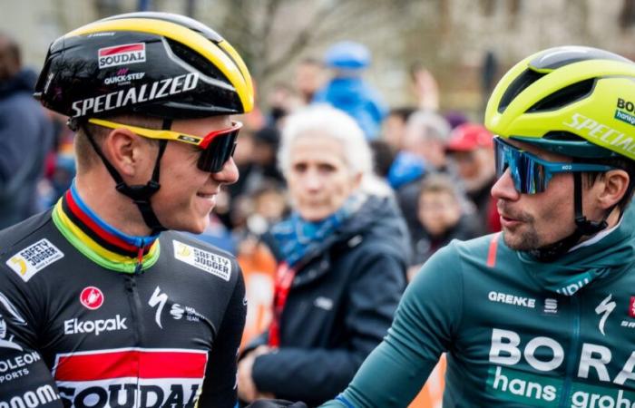 Roglic revives the rumor about Evenepoel