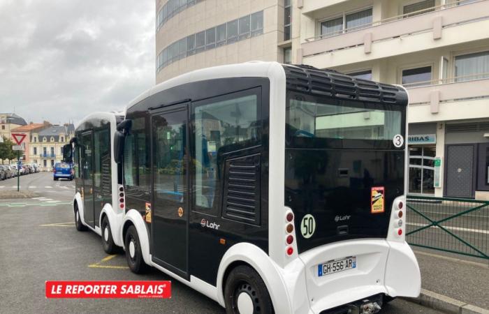 Les Sables-d’Olonne Vendée. The free “Tramouette” shuttles will be launched permanently from July 5, 2025