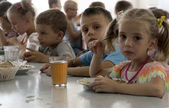 Ukrainian children kidnapped by Russia to serve its army?