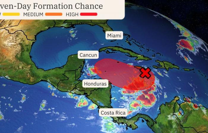 Tropical Storm Sara Is Likely To Form In The Caribbean