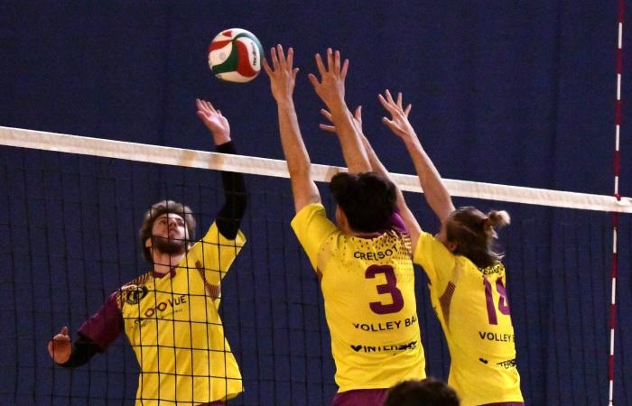 VOLLEYBALL: A difficult weekend for Le Creusot…