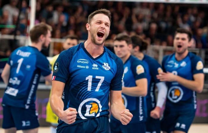 Saint-Nazaire volleyball players win their first Champions League match in Ankara