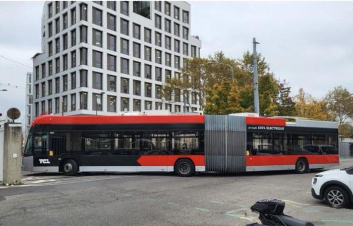 TCL in Lyon. The new public transport logo leaked before its presentation