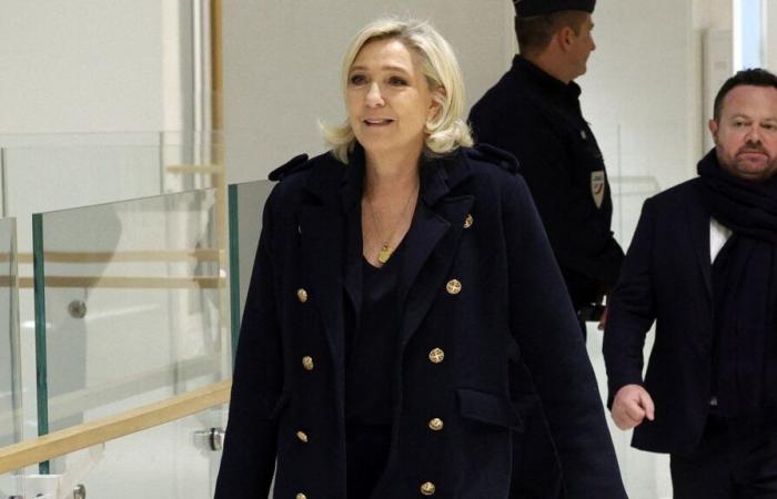 five years in prison, three of which are suspended, and five years of ineligibility required against Marine Le Pen