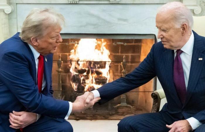 Biden receives Trump for a “smooth” transition