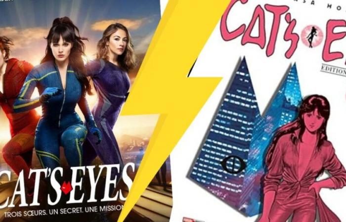 Is the “Cat’s Eyes” series a faithful remake of the 1980s manga?