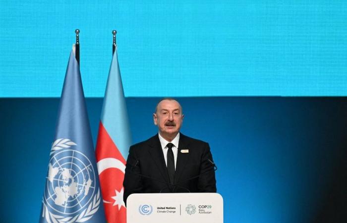 at COP29 in Baku, President Ilham Aliev denounces Emmanuel Macron's policy in overseas territories