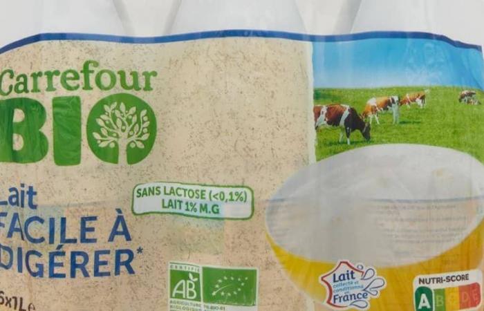 Recall of milk bottles sold in all Leclerc and Carrefour stores