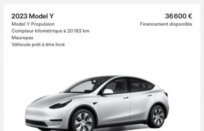 On sale, new Tesla Model Ys are at second-hand prices!