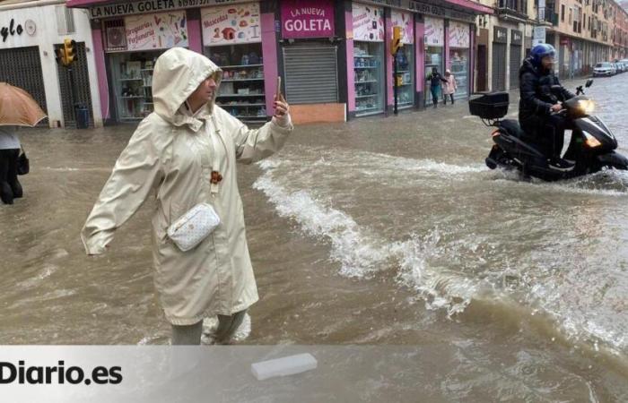 Images of the floods in Malaga by the new DANA