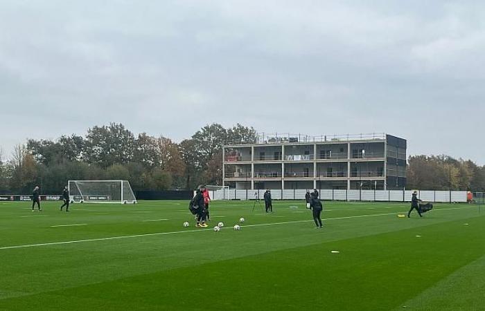 Training: first session for Jorge Sampaoli