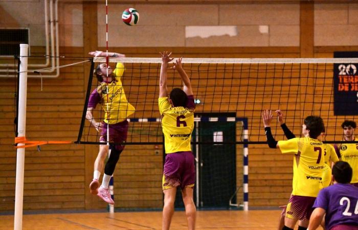 VOLLEYBALL: A difficult weekend for Le Creusot…