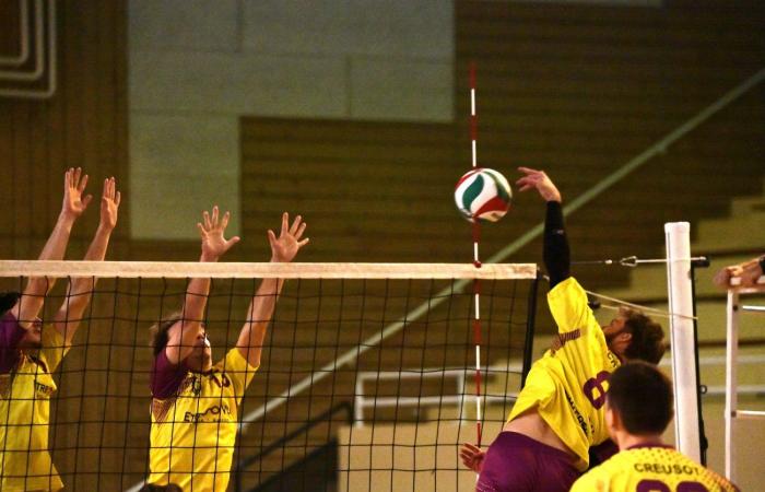 VOLLEYBALL: A difficult weekend for Le Creusot…