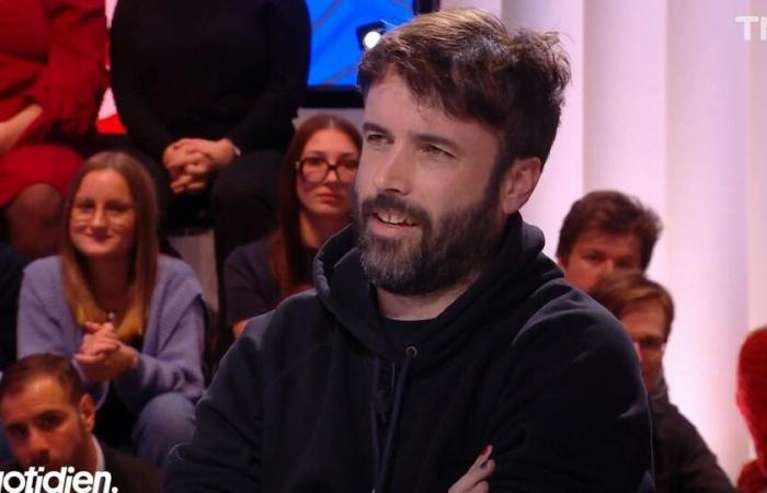 Aymeric Lompret attacks Gilles Verdez in “Quotidien”