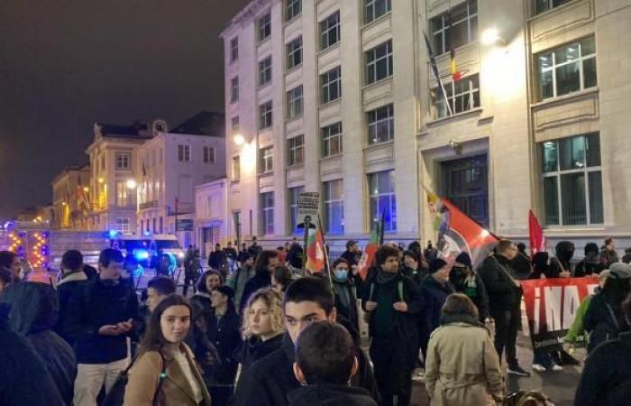 Police tensions in the center of Brussels on the sidelines of Bardella’s visit (photos and videos)