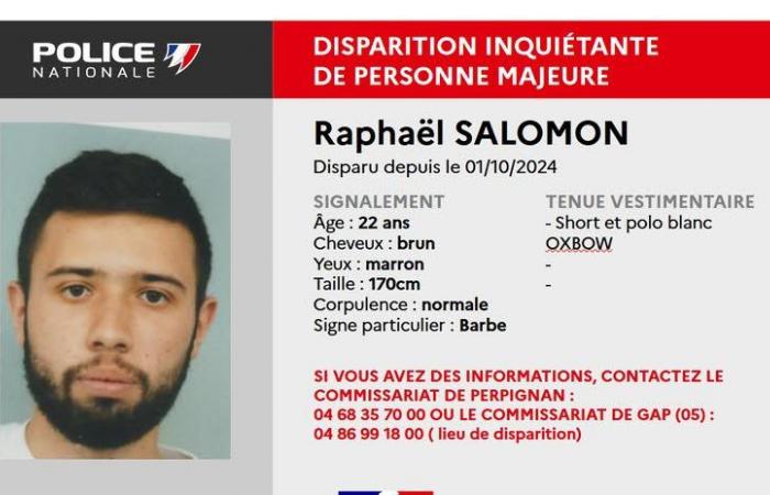 Hautes-Alpes. Disturbing disappearance of a young man, the police issue a wanted notice