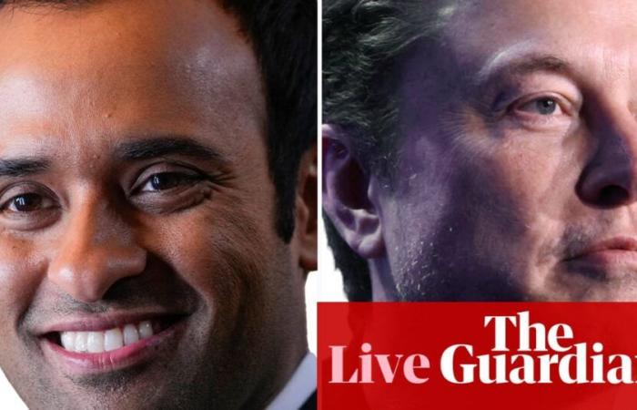 Trump’s Musk and Ramaswamy appointments spark conflict of interest fears – US politics live | US news