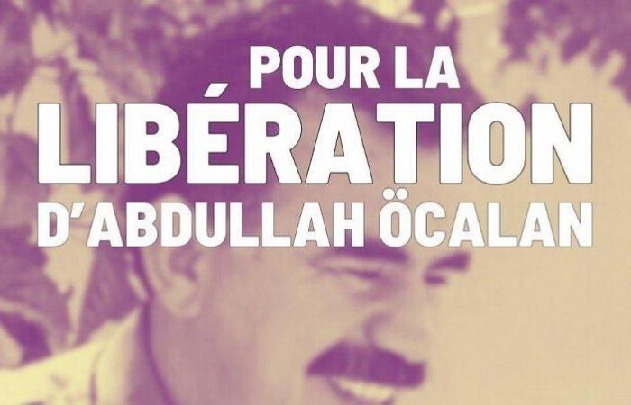 Demonstration for the freedom of Abdullah Öcalan – collective departure