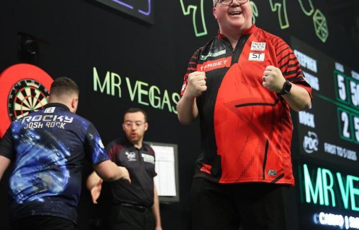 Stephen Bunting’s Mr Vegas Grand Slam of Darts schedule