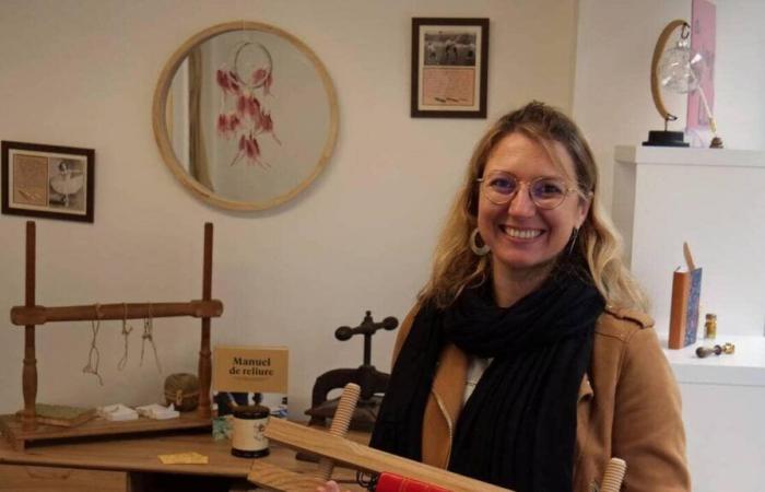 In Gorron, Laura Boutilly opens a book binding workshop