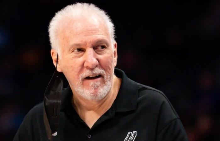 the Spurs provide news of Popovich, victim of a “mild” stroke