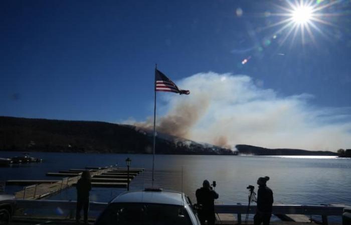 Rising fires, less water: New York region in the grip of “unusual” drought