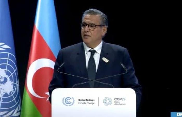 COP29: Mr. Akhannouch highlights Moroccan experience in climate adaptation