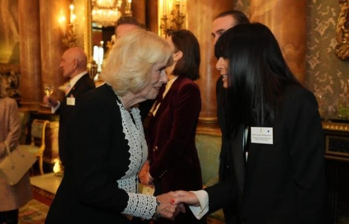 King celebrates film and TV industry at Buckingham Palace