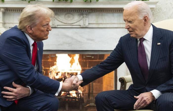 Despite the pleasantries between Joe Biden and Donald Trump, the transition is far from going “smoothly”