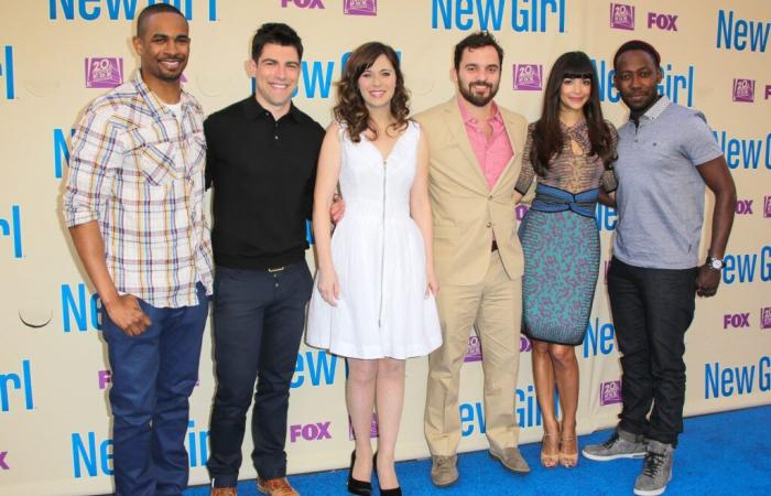 Six years after the end of the series, the boys of “New Girl” reunited for a photo shoot