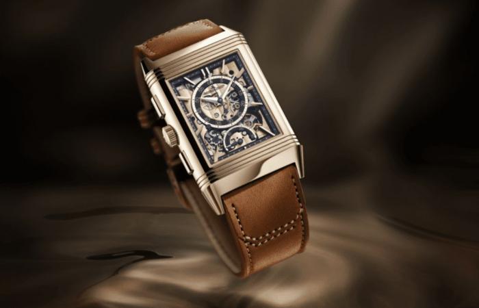 The Jaeger-LeCoultre Reverso Tribute Chronograph goes “rose gold” for its latest limited edition