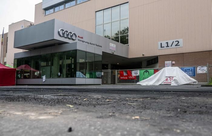 Incident at Audi Brussels: workers sequestered management in an office, one lightly injured