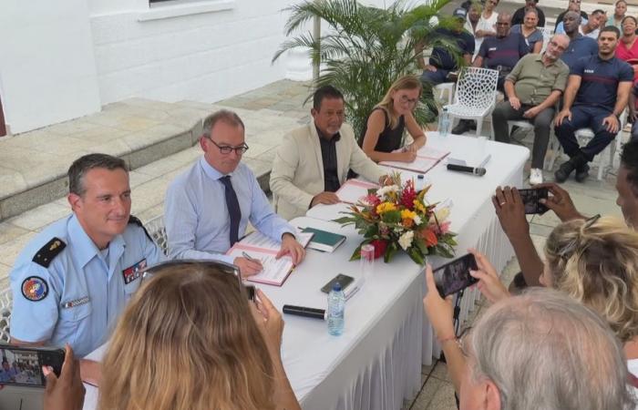 State, justice, police, gendarmerie and town hall join forces in Sainte-Rose