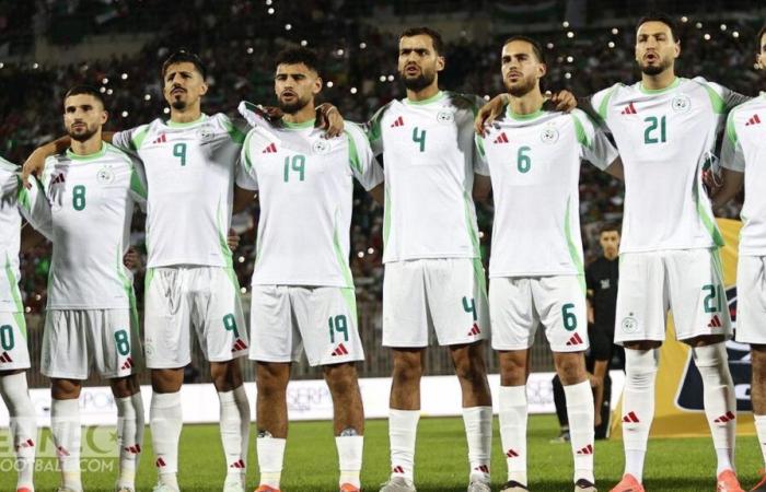 a player from the Algerian team refuses to play