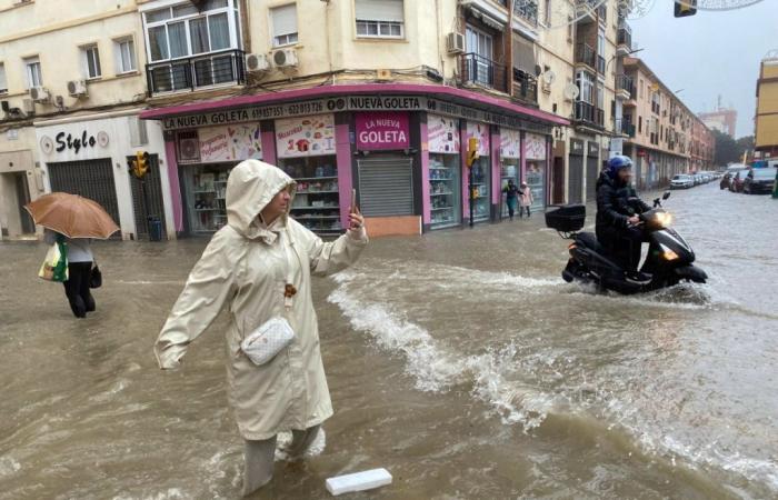 The coast of Valencia on red alert in the face of new rains