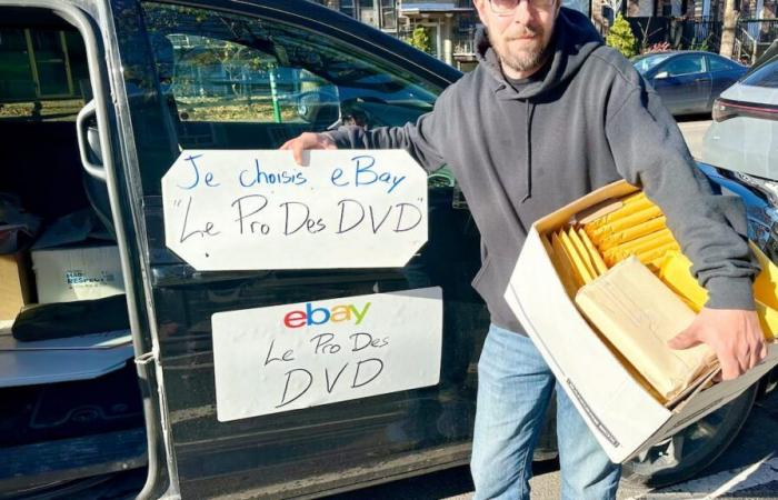 The “DVD Pro” who hangs his craft ads all over Montreal, it’s him