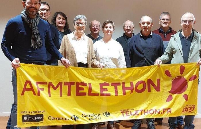 Romagné, Saint-Sauveur-des-Landes and Saint-Hilaire-des-Landes come together for the Telethon.