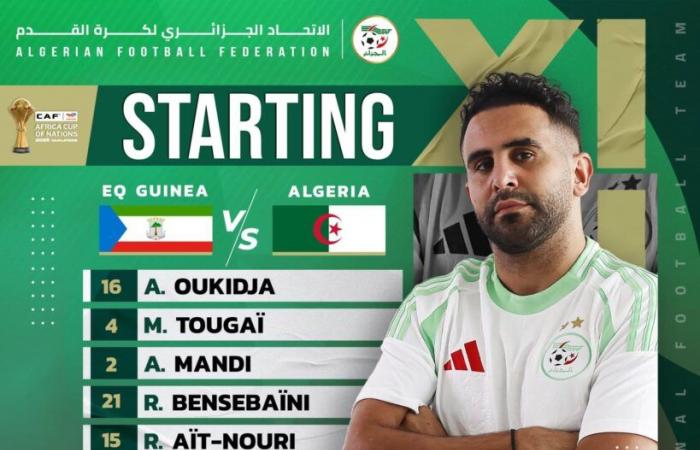 AFCON2025Q:Equatorial Guinea Faces Algeria in High-Stakes Clash, name starting lineup