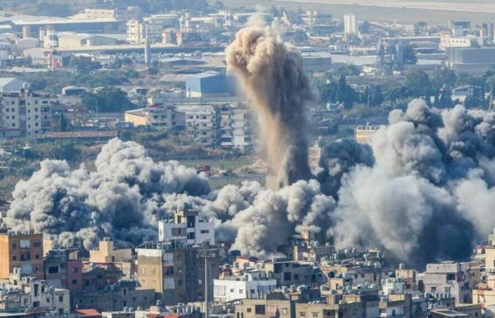 third consecutive day of Israeli strikes in south Beirut