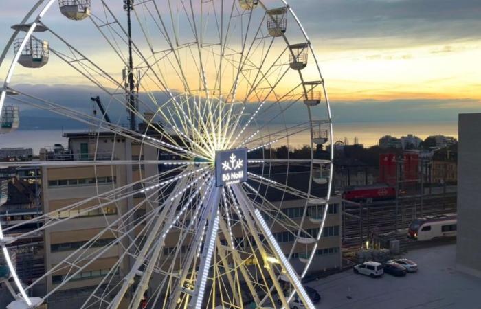 Is the Ferris wheel intrusive for the neighborhood?