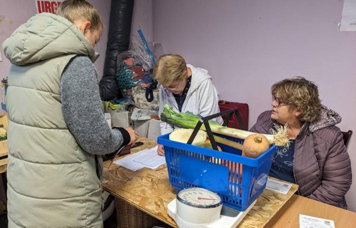 Fresh, seasonal vegetables at low prices for people in difficulty thanks to Secours populaire de Pithiviers