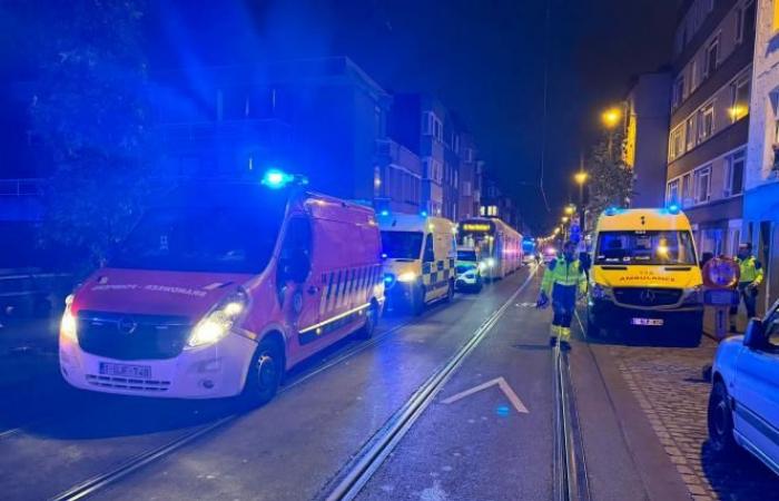 Brussels: the vital prognosis of a person after a fire in Uccle (photos)