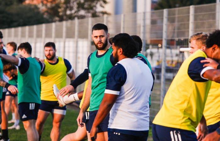 Top 14: ten days before the trip to Toulouse, USAP returned to training with several returning players