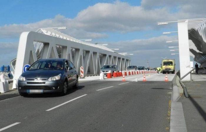 “Worrying cracks” force the city of Saint-Nazaire to close a bridge to traffic